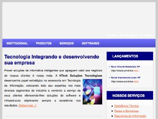 Thumbnail do site HTech Solues Tecnolgicas Informtica
