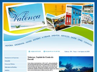 Thumbnail do site Prefeitura Municipal de Valena