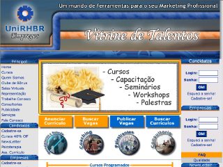Thumbnail do site UniRHBR União de Recursos Humanos do Brasil