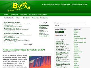 Thumbnail do site Buemba - Notícias bombásticas