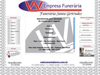 Thumbnail do site WA Funerria