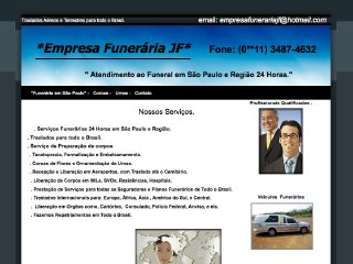 Thumbnail do site Empresa Funerria JF