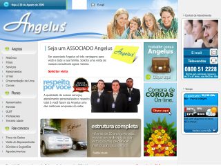 Thumbnail do site Angelus - Assistncia Funeral