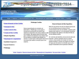 Thumbnail do site Webdesign Curitiba - Desenvolvimento de Sites