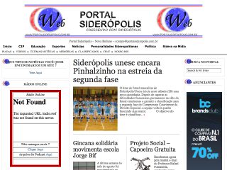 Thumbnail do site Portal Siderpolis