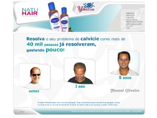 Thumbnail do site Natuhair