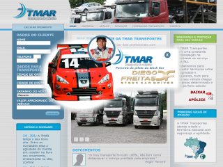 Thumbnail do site TMAR Transporte de Veiculos