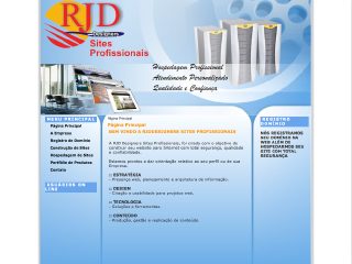 Thumbnail do site RJD Designers - Sites Profissionais
