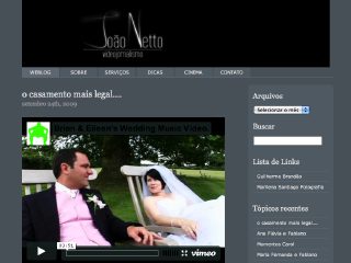 Thumbnail do site Joo Netto - Videojornalismo