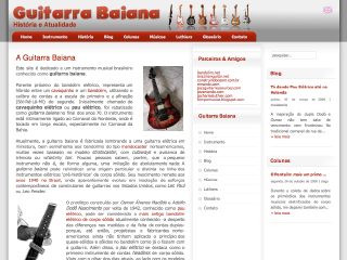 Thumbnail do site Guitarra Baiana