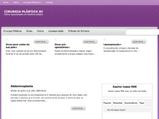 Thumbnail do site Cirurgia Plástica RJ