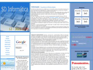 Thumbnail do site SD Informtica