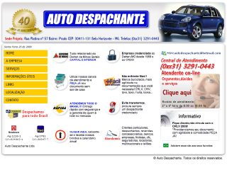 Thumbnail do site Auto Despachante