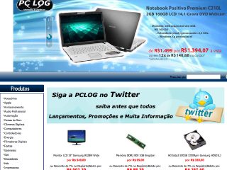 Thumbnail do site PCLOG - Informatica & Eletrnicos