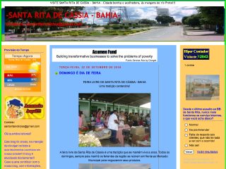 Thumbnail do site Santa Rita de Cssia - Bahia