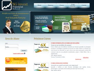 Thumbnail do site SG invest
