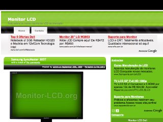 Thumbnail do site Monitor LCD