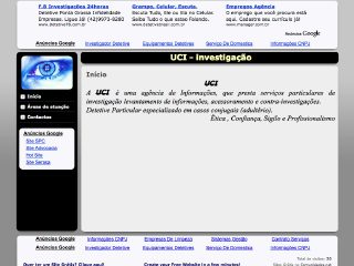 Thumbnail do site UCI - investigação