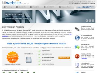 Thumbnail do site kitwebsite - Sites simples e barato