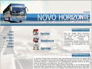 Thumbnail do site Viao Novo Horizonte