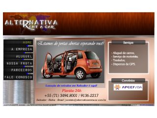Thumbnail do site Alternativa Rent a Car