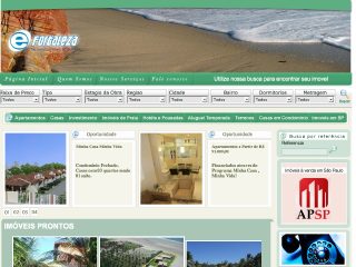 Thumbnail do site e-Fortaleza, Imoveis em Fortaleza
