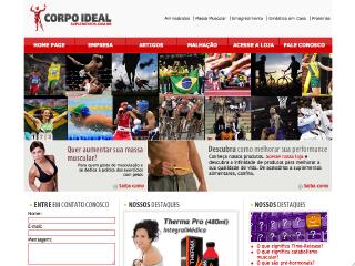 Thumbnail do site Corpo Ideal Suplementos