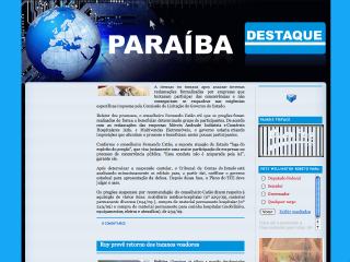 Thumbnail do site Paraiba Destaque