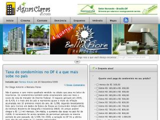 Thumbnail do site Portal de guas Claras