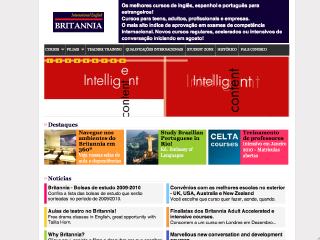 Thumbnail do site Britannia International English