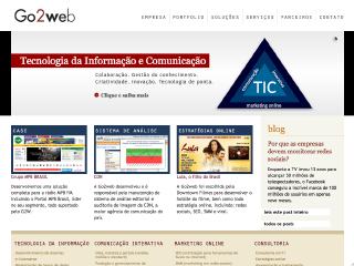 Thumbnail do site Go2Web