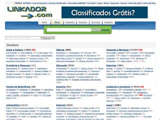 Thumbnail do site LINKADOR.COM - Diretrio e Buscador de Sites