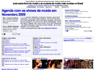Thumbnail do site Forro do mudo Musicas
