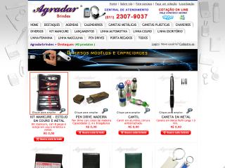 Thumbnail do site AgradarBrindes - Brindes e produtos promocionais
