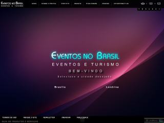 Thumbnail do site Eventos no Brasil - Guia de Eventos e Turismo