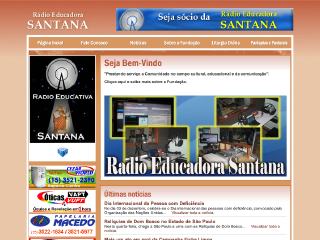 Thumbnail do site Rdio Educadora Santana