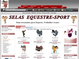 Thumbnail do site Selas e Cia - Selas Equestre