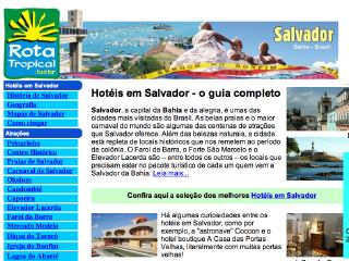 Thumbnail do site Salvador-Bahia.tur.br
