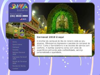 Thumbnail do site Samba Ipanema