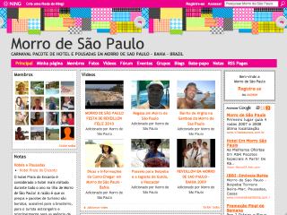 Thumbnail do site MorroDeSaoPaulo.ning.com