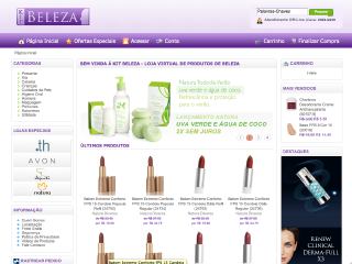 Thumbnail do site Kit Beleza - Loja Virtual de Cosmticos