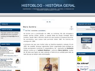 Thumbnail do site Histoblog - Histria Geral