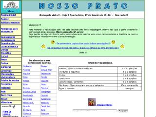 Thumbnail do site Nosso Prato - Alimentao para a sade.