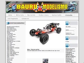 Thumbnail do site Bauru Modelismo