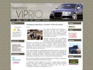Thumbnail do site Transporte Vip Rio