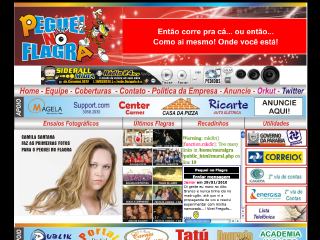 Thumbnail do site Peguei no Flagra