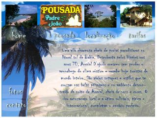 Thumbnail do site Pousada Padre João