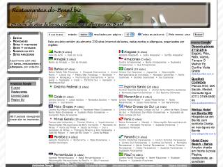 Thumbnail do site Restaurantes.do-Brasil.biz