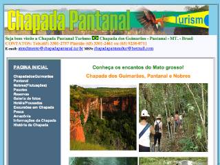 Thumbnail do site Chapada Pantanal Turismo
