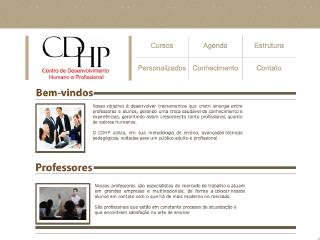 Thumbnail do site CDHP- Centro  Desenvolvimento Humano Profissional